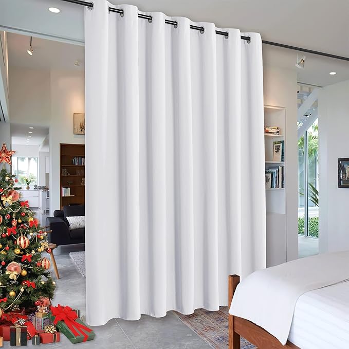 RYB HOME Extra Long Curtains Light Block Soundproof Privacy Blinds by RYBHOME