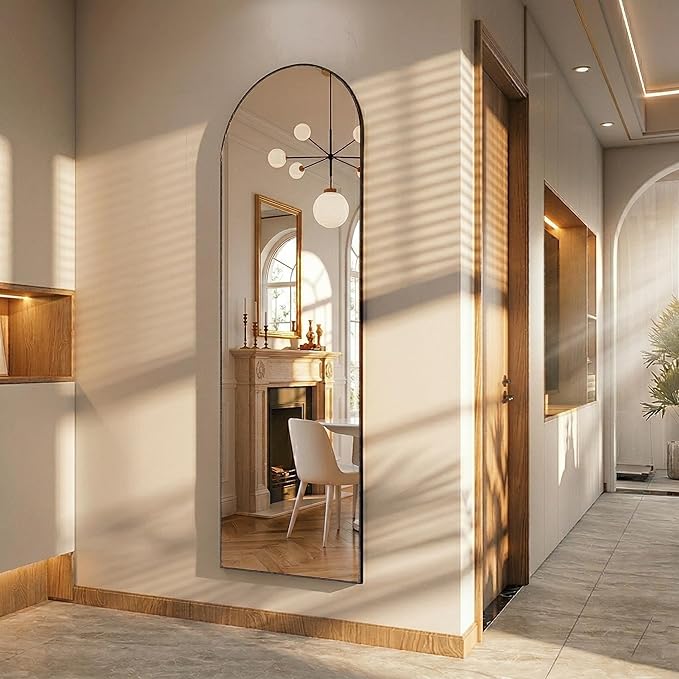 Simple Deluxe Arched Full Length Mirror, by SimpleDeluxe