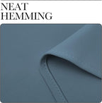 NICETOWN Smoky Blue Blackout Curtains 84 inches Length - Image 6