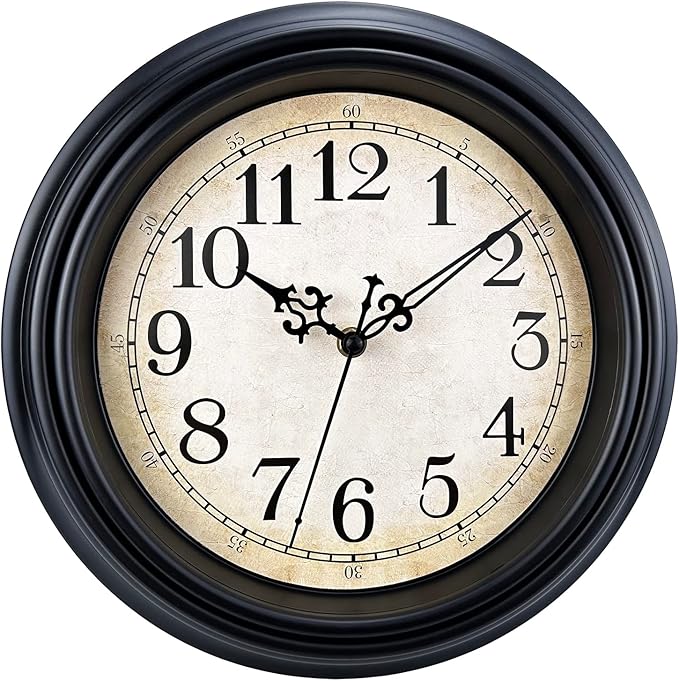 Plumeet Extra Large Retro Wall Clock by Plumeet