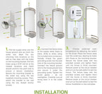ASD LED Indoor Wall Mount Light Fixture - Image 8