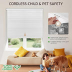 Grandekor No Drill Cordless Cellular Shades, No Tools Blinds - Image 4