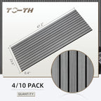 TO-TH Wood-Look Acoustic Panel, 4 Pack 47.2” x 23.6” Soundproof Wall Panels - Image 7