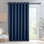 IGEMAEVE Blackout Sliding Door Curtains 108 Inch Length, Extra Wide Room by IGEMAEVE