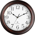 KECYET Atomic Wall Clock 10 Inch, Silent Non-Ticking Vintage Clock Battery by KECYETWALLCLOCK