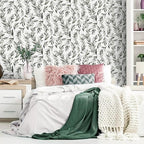 Livebor Olive Leaf Wallpaper Peel and Stick Leaf Contact Paper 17.7inch x - Image 2