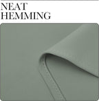 NICETOWN Greyish Green Room Darkening Curtains - Image 8