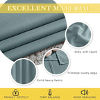 NICETOWN Blackout Curtain for Sliding Door, Patio Door Curtains, Grommet - Image 4