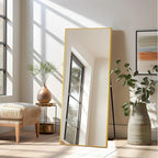 NicBex Full Length Mirror, Aluminum Alloy Frame Full Body Mirror - Image 6