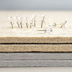 Lightomorrow Bulletin Board, 35 x 17 1/2 inches Felt Board - Image 4