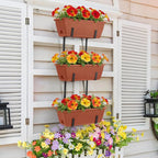OYEAL Railing Planter Box Window Boxes Planters - Image 6