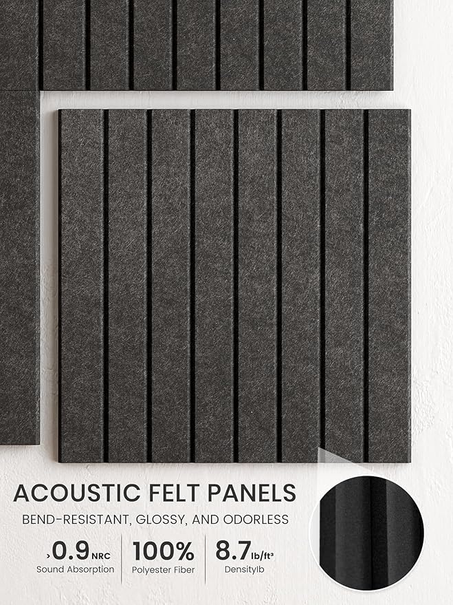 Bumusty Large Cork Board Alternative-36 x 24" Felt Bulletin Board Tiles - Image 3