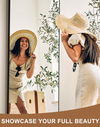 Delma Full Length Mirror, Large Floor Mirror - Image 4