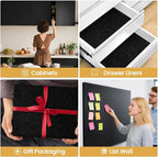Black Silk Wallpaper Peel and Stick Embossed Self Adhesive Contact Paper 15.7" - Image 4