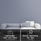 WoveN SounD Brick Acoustic Wall Panels Seamless Visual, High Density, Sound - Image 7