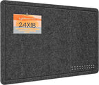 Lightomorrow Bulletin Board, 24x18 inches Decorative Felt Pin Board, Cork Board by Lightomorrow