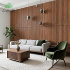 Wood Veneer Sound Panels, 10 Pack 47.2”x23.6” Wall Panels, Decorative Acoustic - Image 6