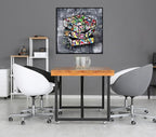 Banksy Wall-Art for Office - Image 2