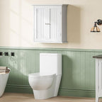 ChooChoo Bathroom Wall Cabinet Set of 2, Over The Toilet Space Saver Storage - Image 7