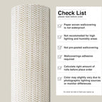 Ansehan Grasscloth Textured Wallcovering W1310 Oxford, Non Prepasted Natural - Image 7