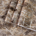 BAYYA Brown Marble Paper Granite Peel and Stick Kitchen Backsplash Wallpaper by BAYYAPeelandStickWallpaper
