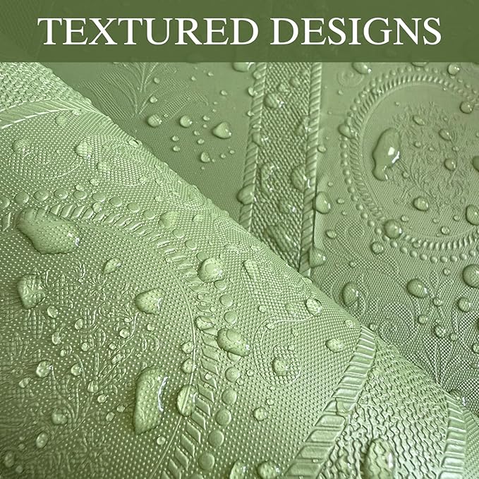 JiffDiff Wallpaper Peel and Stick Textured, 3D Embossed Wall Paper Stick on - Image 8