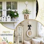 Weysat 2 Pcs Vintage Hooks for Wall Wood Farmhouse Towel Hooks Shabby Chic Wall - Image 5