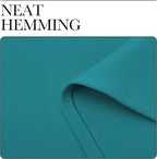 NICETOWN Peacock Blue Blackout Curtains Panels - Image 7