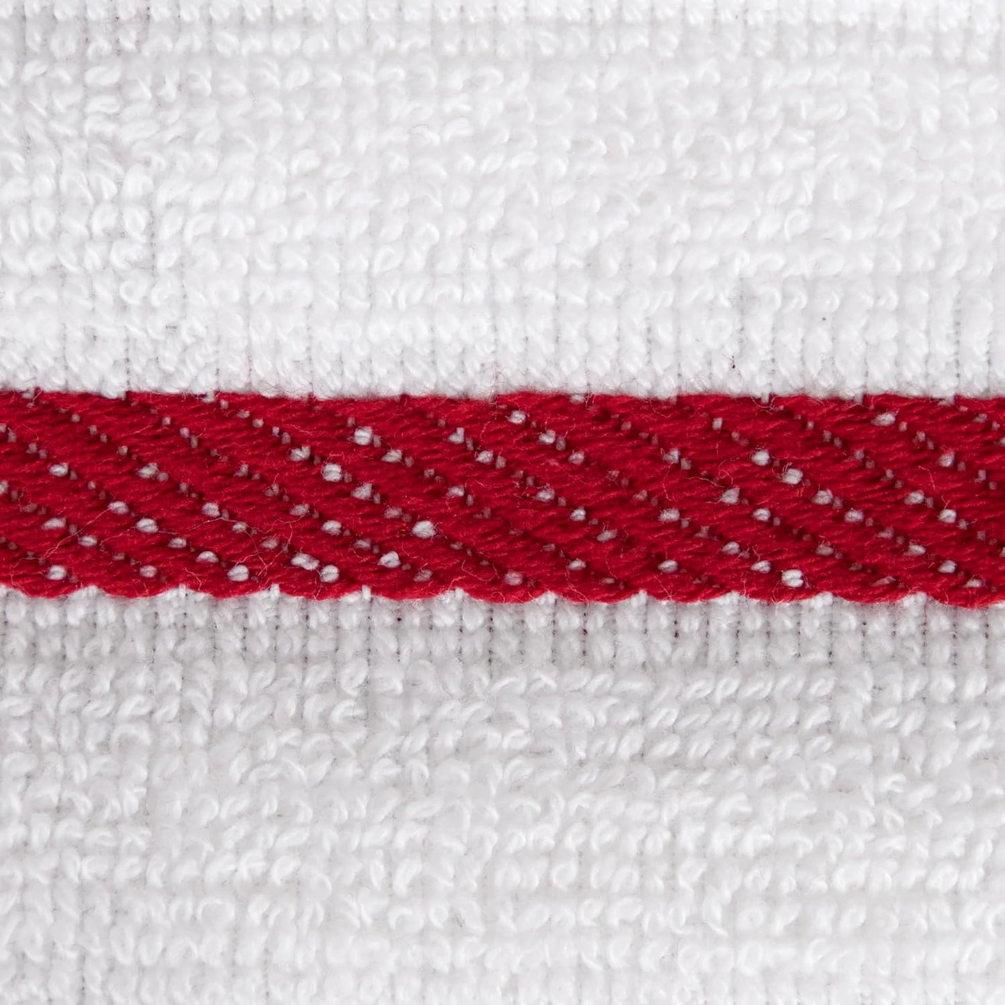 All-Clad Checked Kitchen Towel: Highly Absorbent, Super Soft Long Lasting - 100% Cotton, 17"x30" Tea Towel for Cleaning & Drying Dishes, Pans, Glassware, or Countertops, (1-Pack), Chili