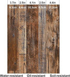 WENMER 17.71" x 472" Brown Wood Wallpaper Peel and Stick Wallpaper Shiplap Self - Image 8