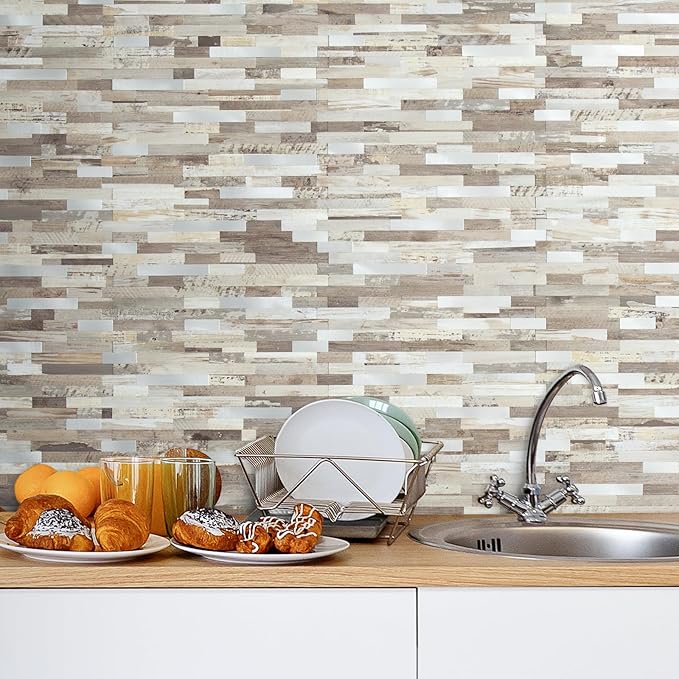 AULIGET 20 Sheets Peel and Stick Backsplash - Image 6