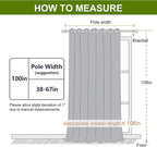 NICETOWN Wide Sliding Door Curtains - Image 6