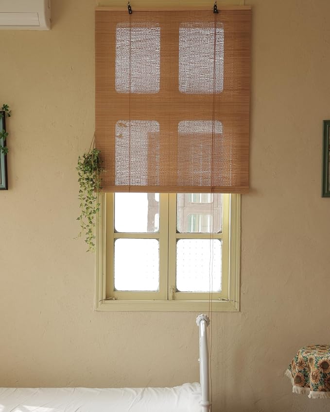 30" Wx72 H Bamboo Blinds Roller Shades - Image 9