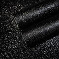 CHIHUT Black Glitter Contact Paper 15.7''x236'' Self Adhesive Black Glitter by CHIHUT