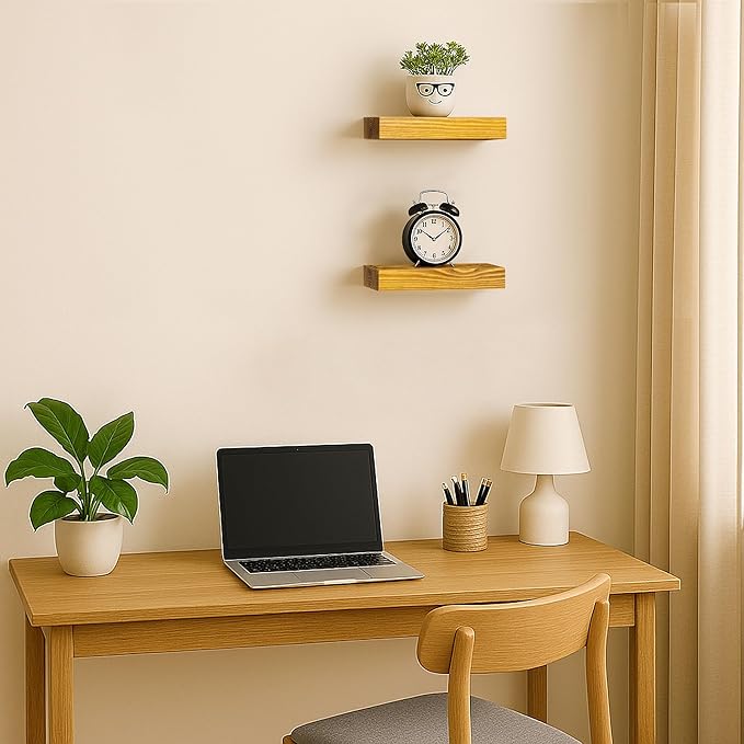 BGMG Small Wood Floating Shelves - Image 2