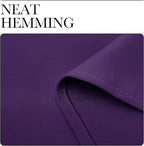 NICETOWN RV Blackout Curtains for Camper Windows, Royal Purple, Short Blackout - Image 6