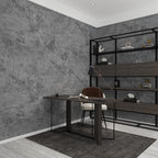 3yecao 31"×354" Extra Wide Thick Blue Grey Black Concrete Wallpaper Peel and - Image 6