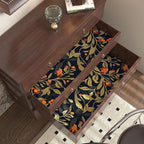 Extra Long Dark Floral Peel and Stick Wallpaper - Image 2