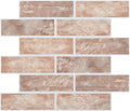 8-Pack 3D Faux Brick Acoustic Wall Panels, 11.8" x 11.8" PET Soundproof & Noise by premiumqualitypeelandsticktile