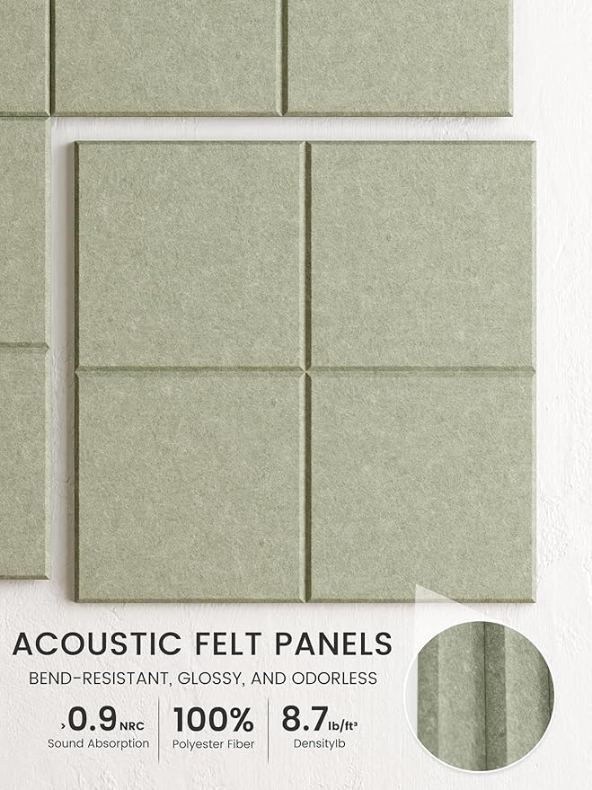 Bumusty Large Felt Bulletin Board, 30 Push Pins, 70 Adhesive Tabs - Image 3