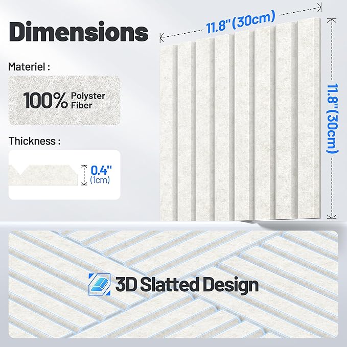 20 Pack Sound Proof Foam Panels - Image 7