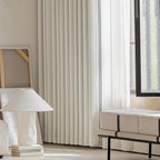 FMFUNCTEX 100% Blackout Beige Curtains - Image 5