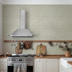 HueBurst Grasscloth Peel and Stick Wallpaper - Image 6