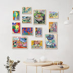 KBKBART Matisse Wall Art Prints Set of 12, Matisse Eclectic Wall Decor - Image 6