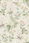 Simon&Siff Vintage Wallpaper Peel and Stick Beige Floral Contact Paper by SimonSiff