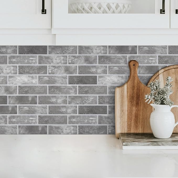8-Pack 3D Faux Brick Acoustic Wall Panels, 11.8" x 11.8" PET Soundproof & Noise - Image 7