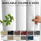 Joydeco Blackout Patio Sliding Door Curtains 90 Inches Long, Grommet Privacy - Image 7