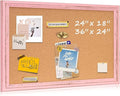 Cork Bulletin Board, Hanging Pin Board Tack Board by QUEENLINK