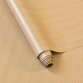 Light Brown Wood Contact Paper Thick Oak Wood Wallpaper Peel and Stick 16"x354" by BOMENG