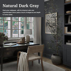 Dimoon 17.7''x236'' Peel and Stick Wallpaper Dark Grey Contact Paper - Image 7